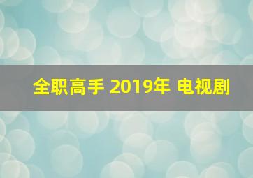 全职高手 2019年 电视剧